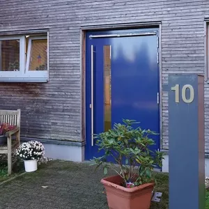 Der Hauseingang