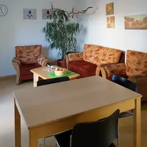 Ein kleines Wohnzimmer