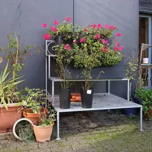 Wer will kann hier auch Gärtnern, Platz ist genug da.