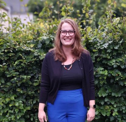 Robinne Linnemann Ich bin die pädagogische Leiterin vom St. Johannes-Stift